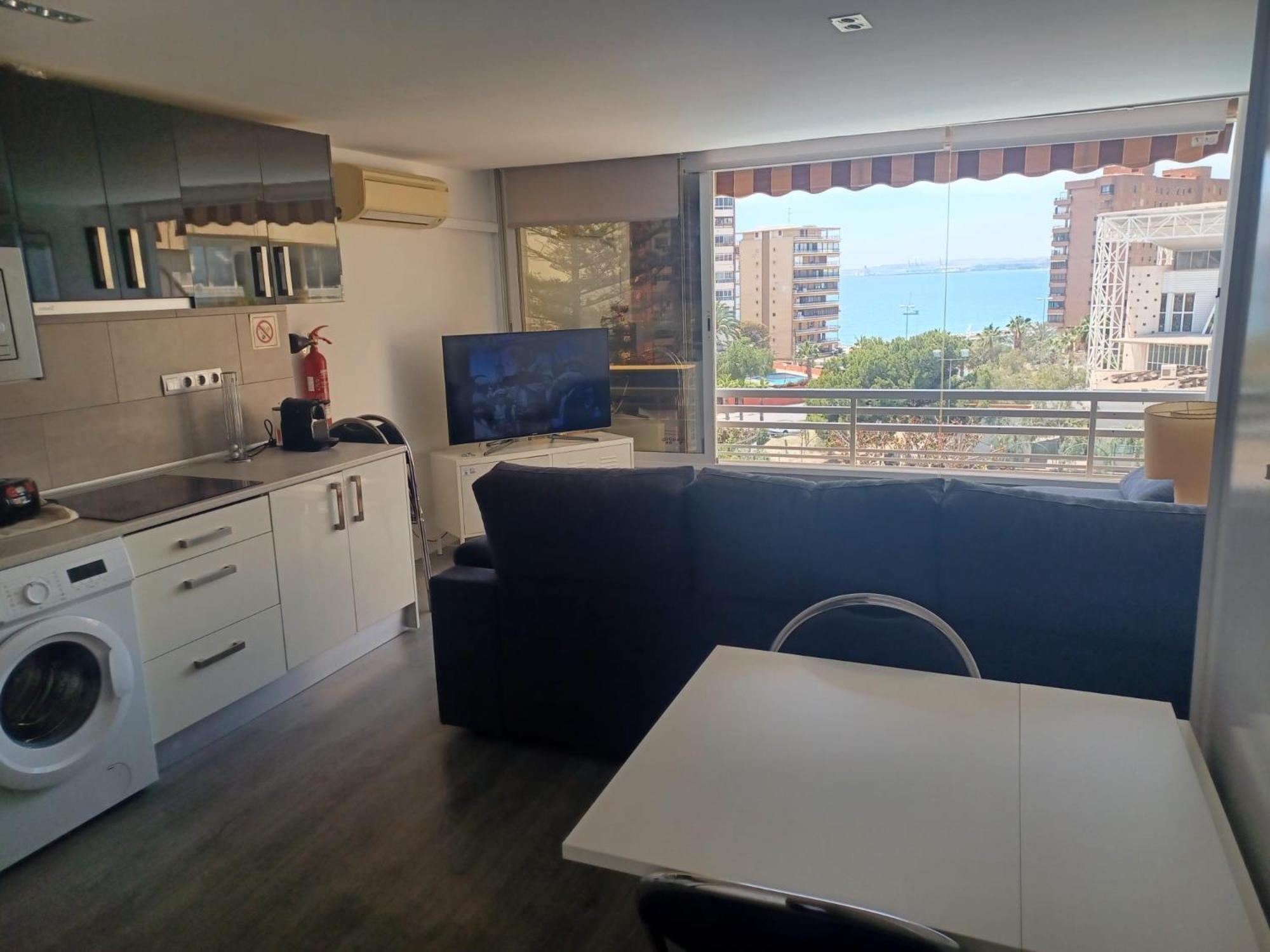Apartamento-Estudio Vistas Al Mar อาลิกันเต ภายนอก รูปภาพ